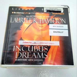 Incubus Dreams Anita Blake Vampire Hunter Audiobook on CDs by Laurell K Hamilton